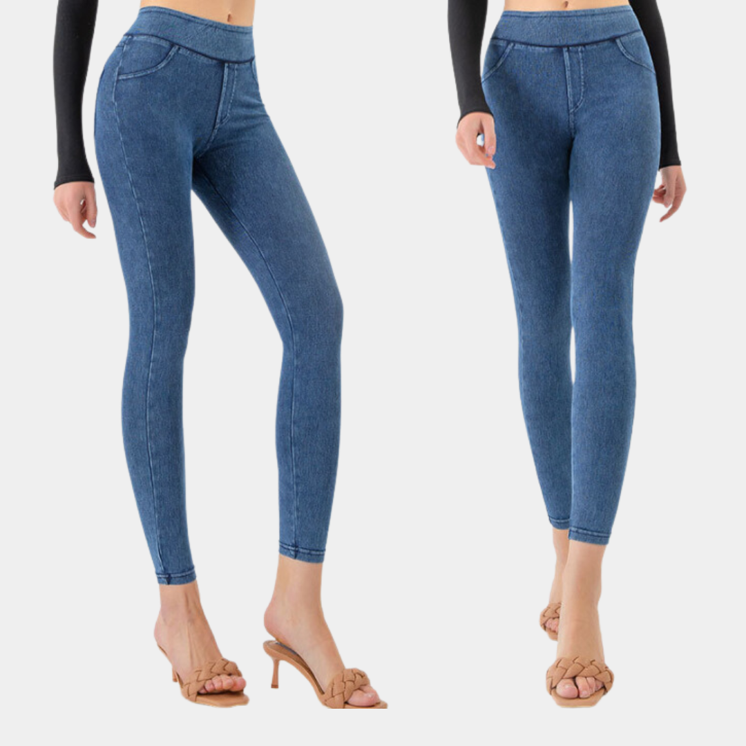 Deze legging is ontworpen om je natuurlijke vorm te accentueren en je de hele dag door een zelfverzekerde uitstraling te geven, terwijl je geniet van ultiem draagcomfort.