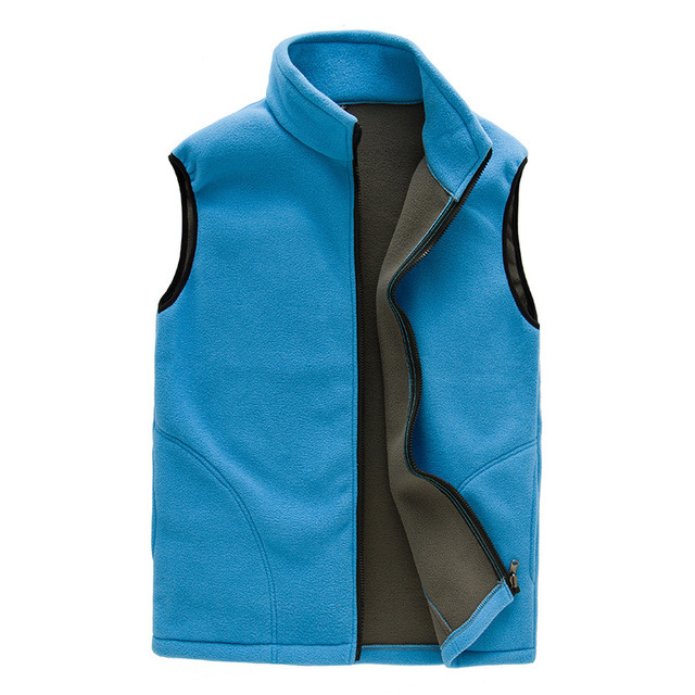 Warm Fleece Vest Bodywarmer Dames, Zachte Stof Met Ritssluiting & Kraag comfortabel winter tussenjas vest dames vrouwen
