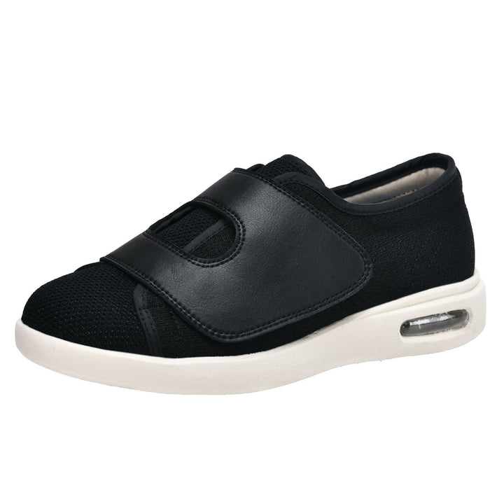 Brede diabetische schoenen voor gezwollen voeten