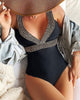 Trendy & Elegante Badpak Met V-Hals Dames
