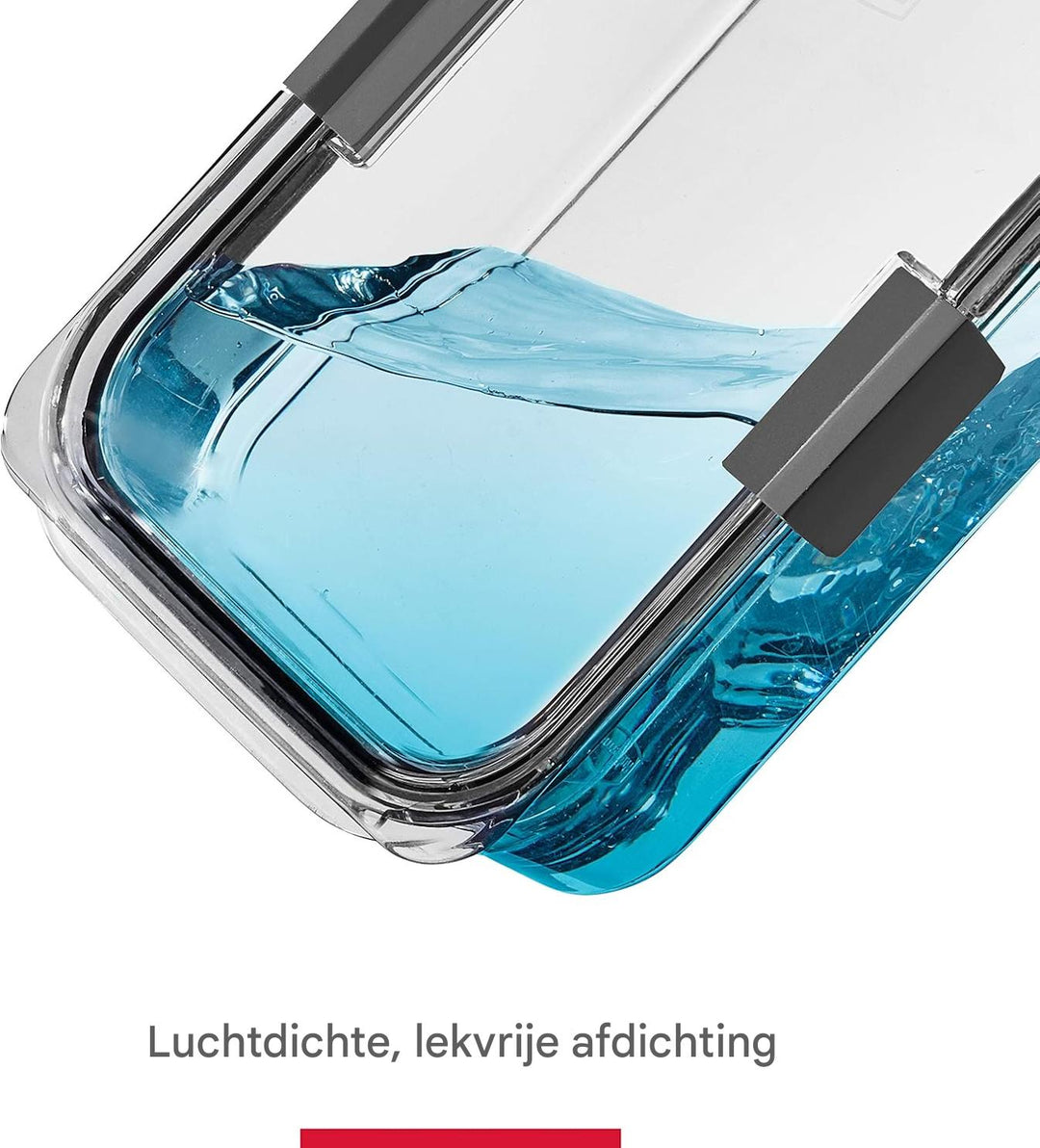 Rubbermaid Brilliance Voedselopslag Bakken | BPA-vrij en Luchtdichte Deksel - Duurzaam en Stapelbaar Bewaren van Eten