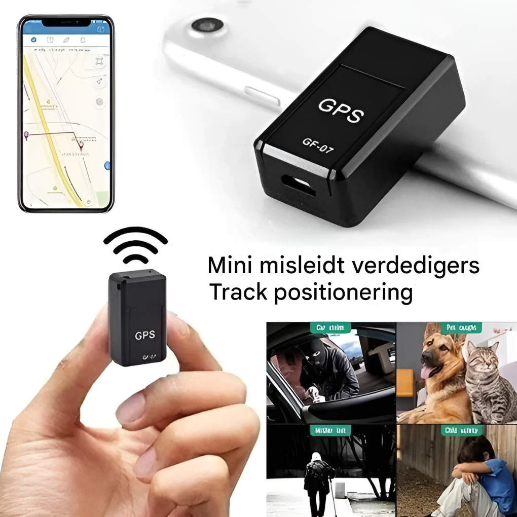 Magnetic Mini Worldwide GPS Tracker (Model GF07)
