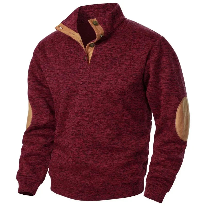 Heren V hals Sweatshirt