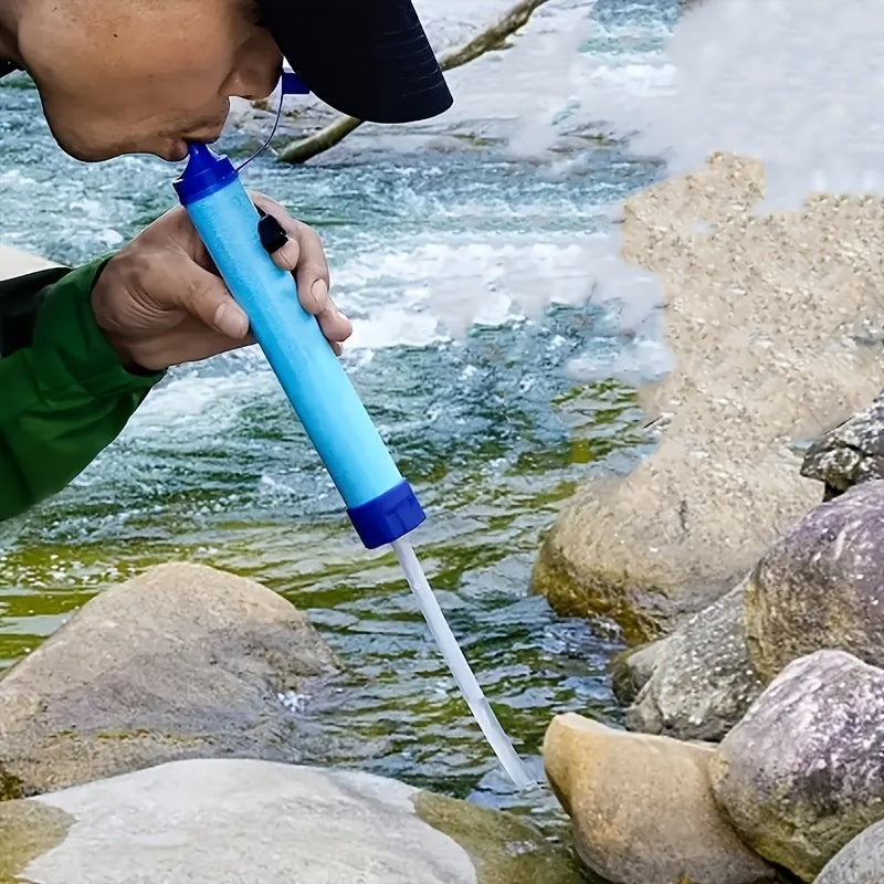 AquaPure Straw - Compact en Efficiënt Waterfilter voor Schoon Drinkwater