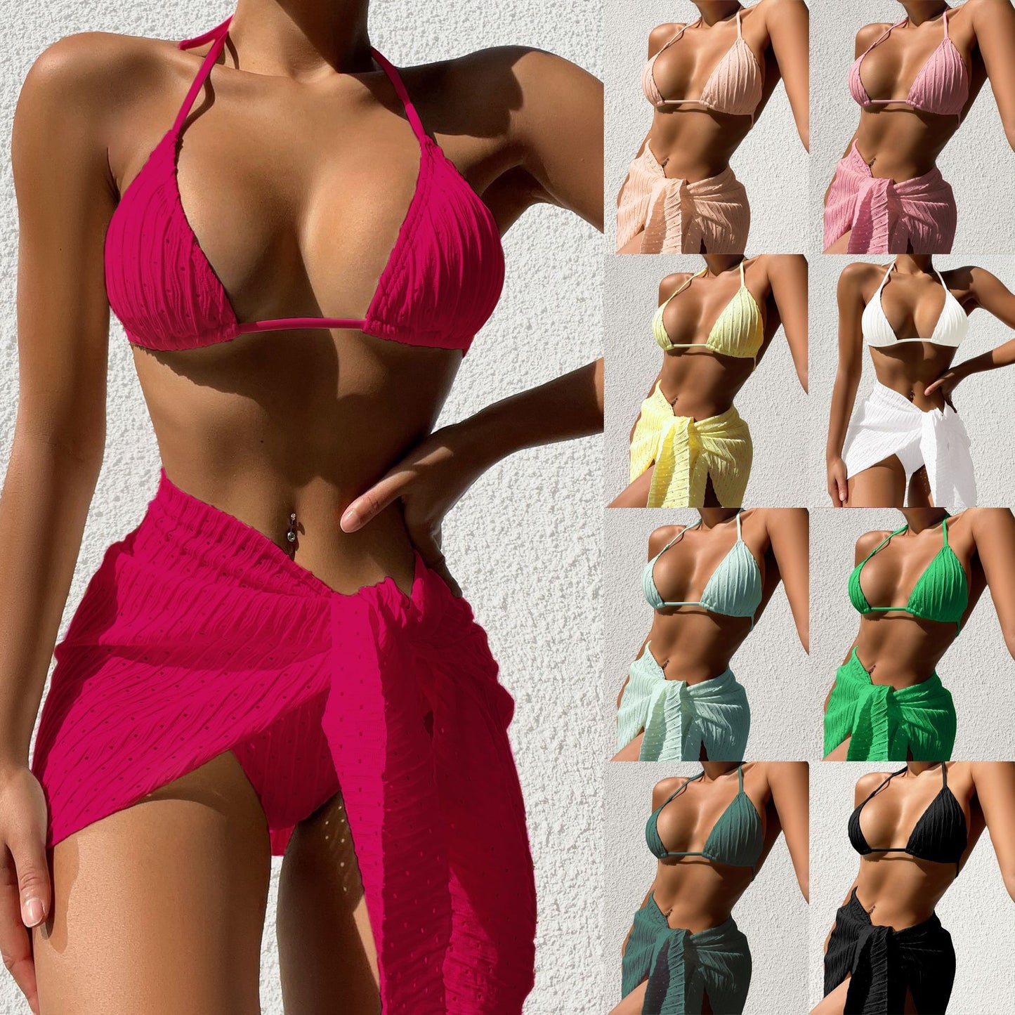 Deze sexy rugloze bikini's zijn de perfecte keuze voor vrouwen die op zoek zijn naar een combinatie van elegantie en allure.