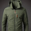 Waterdichte en winddichte outdoorjas voor heren