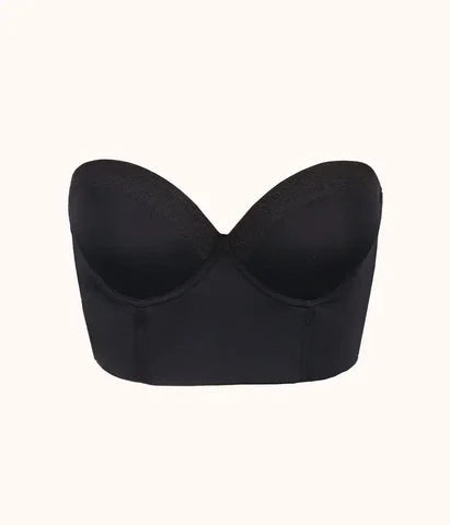 Elegante Comfortabele Strapless Push Up BH│1+1 Gratis zwart