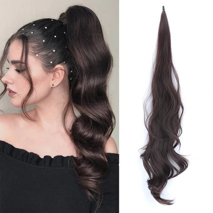 GlamWrap JLO Flexibele Paardenstaart – Voor Schitterend Lang Haar