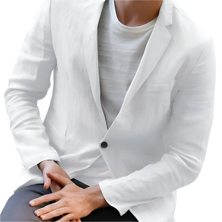 Elegante en casual herenblazer van linnen voor elke gelegenheid