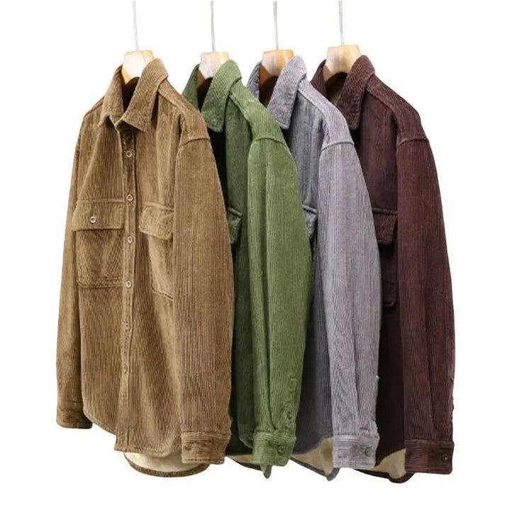 Vintage Corduroy Overhemd
