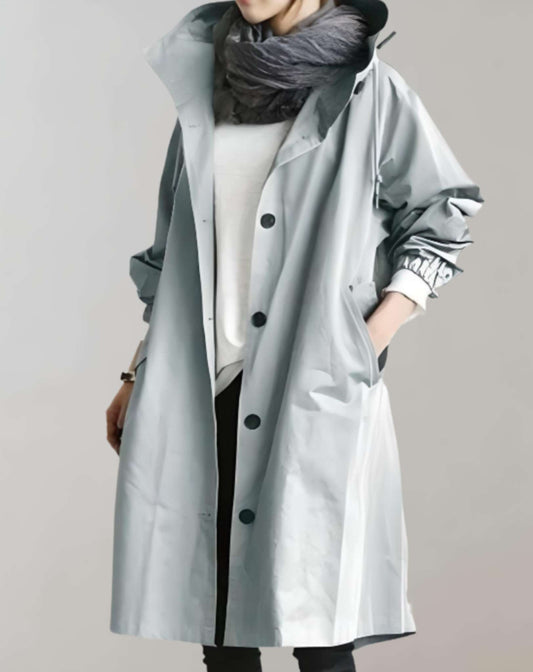 Dolce - Waterdichte & Warme Trenchcoat Met Capuchon