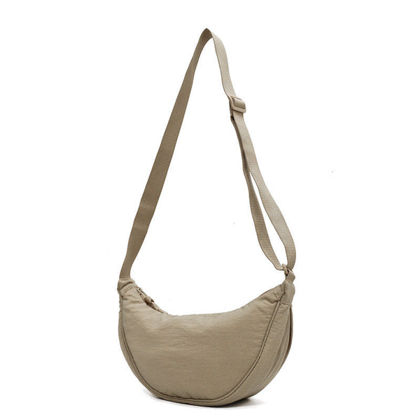 Ruime Nylon Schoudertas voor Dames