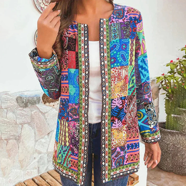 Gebreid Vest Retro stijl Dames