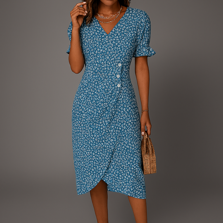 Lichtgewicht maxi-jurk voor dames