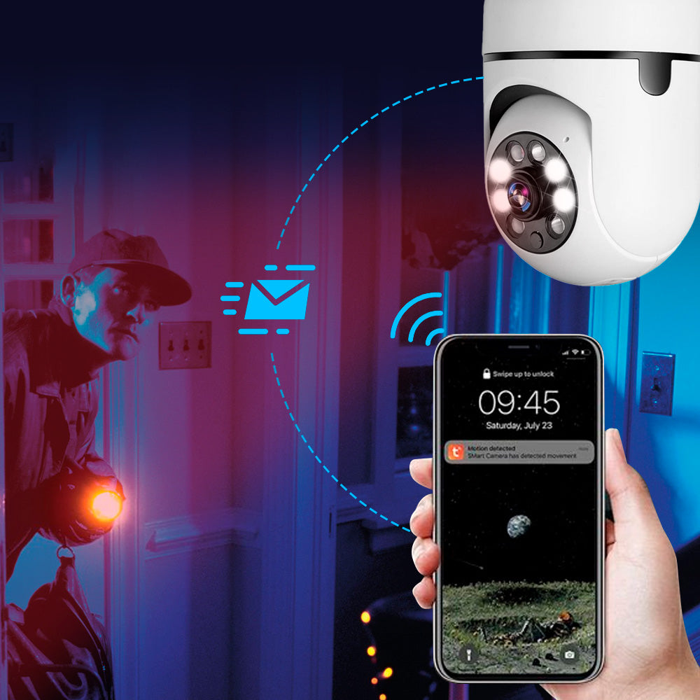 SafeSecure - Woningbewaking zonder gedoe met slimme zoomlampcamera