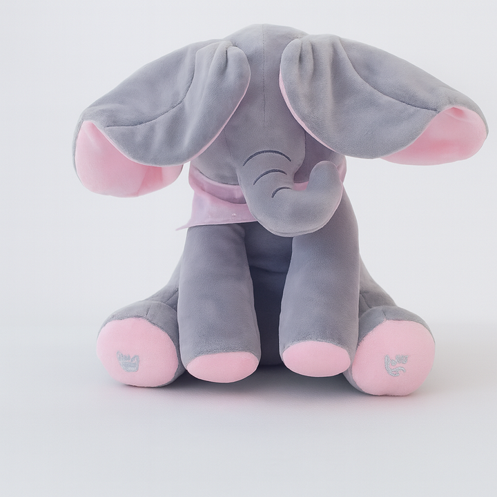 Peek-a-boo pluche olifant