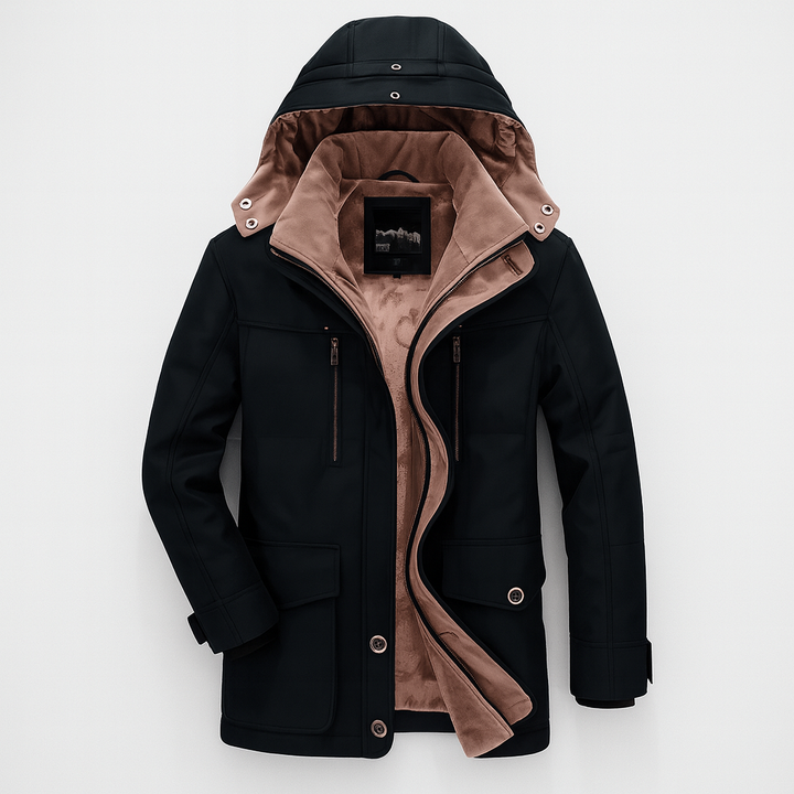 Heren winterjas voor alle weersomstandigheden, warm, waterdicht en ademend