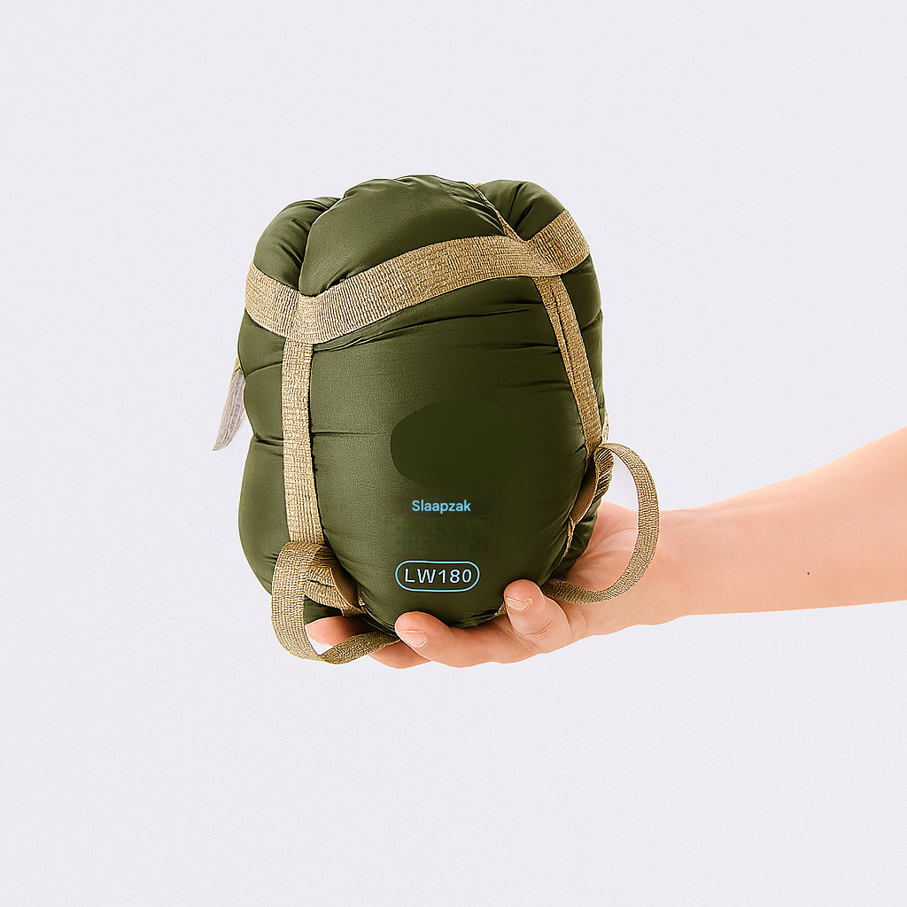 Compacte slaapzak