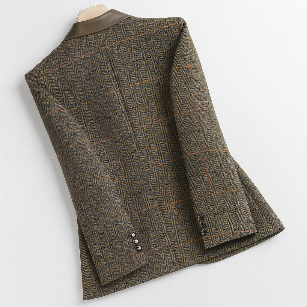 Koreaans geïnspireerde blazer met één knoop