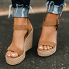 Espadrille Sleehak Sandalen