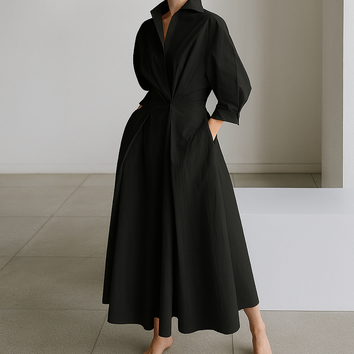 Elegante, vloeiende maxi-jurk voor dames