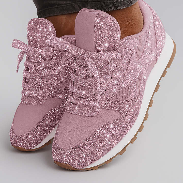 Glitter Chunky Sneakers voor Dames