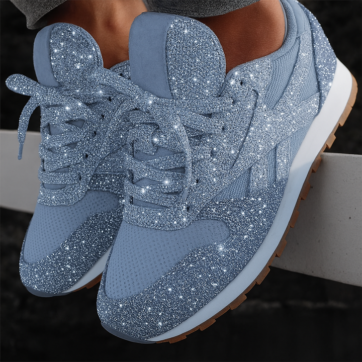 Glitter Chunky Sneakers voor Dames