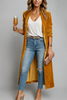Lange Duster Cardigan voor dames