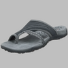 Comfortabele slippers met kruisbandjes