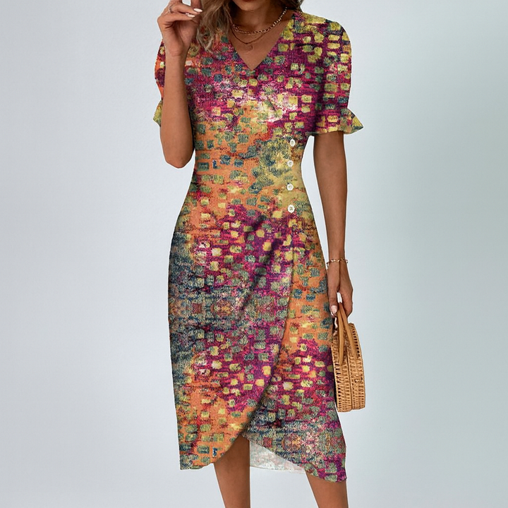 Lichtgewicht maxi-jurk voor dames