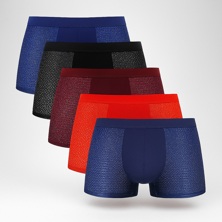 Mesh boxershorts voor heren, 5-pack