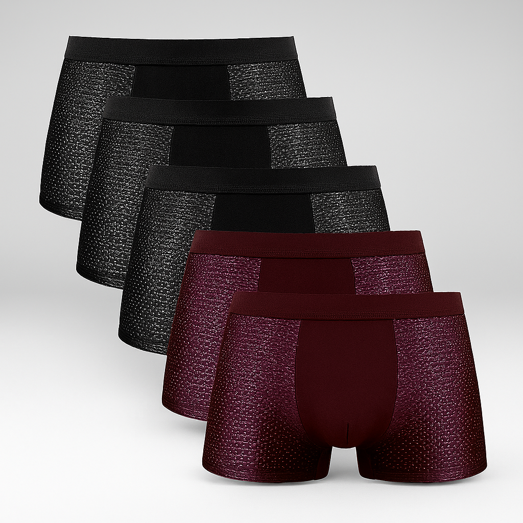 Mesh boxershorts voor heren, 5-pack