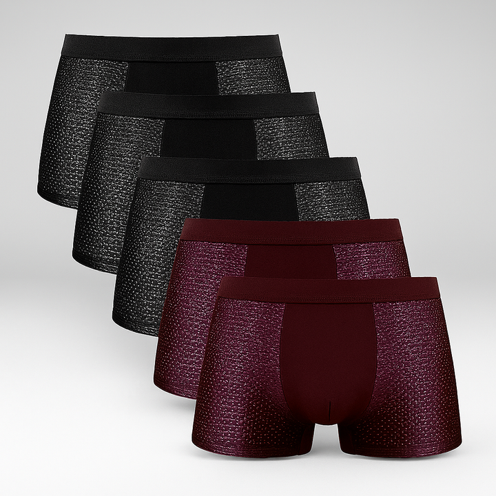 Mesh boxershorts voor heren, 5-pack