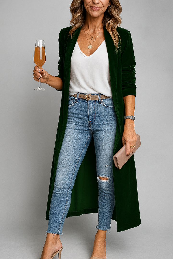 Lange Duster Cardigan voor dames