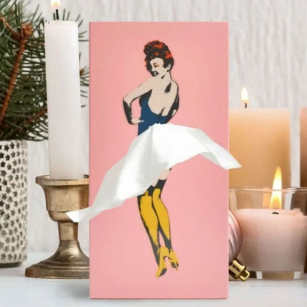 Vliegende rok tissuebox