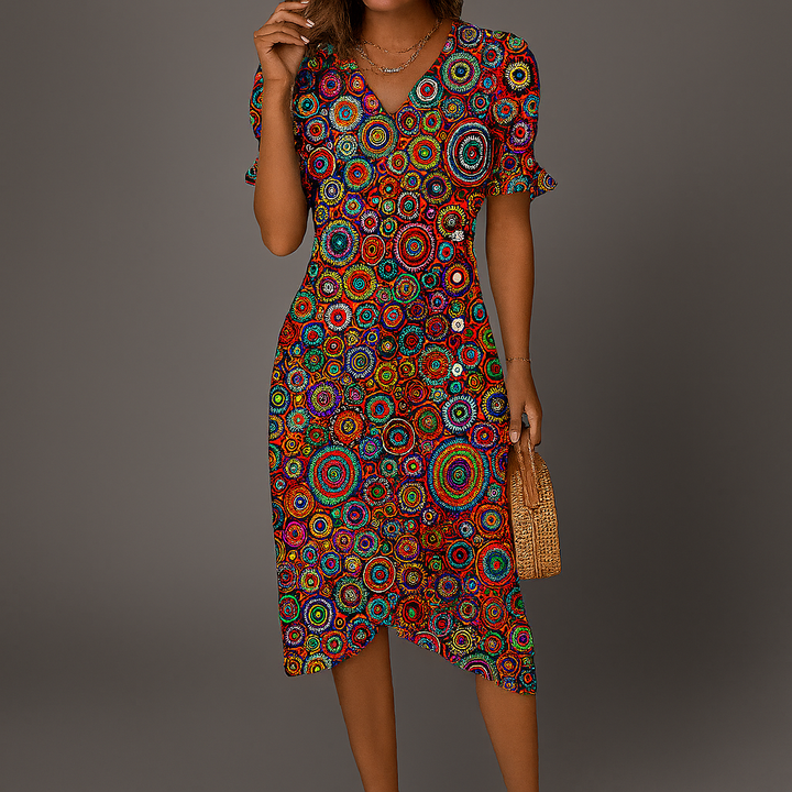 Lichtgewicht maxi-jurk voor dames