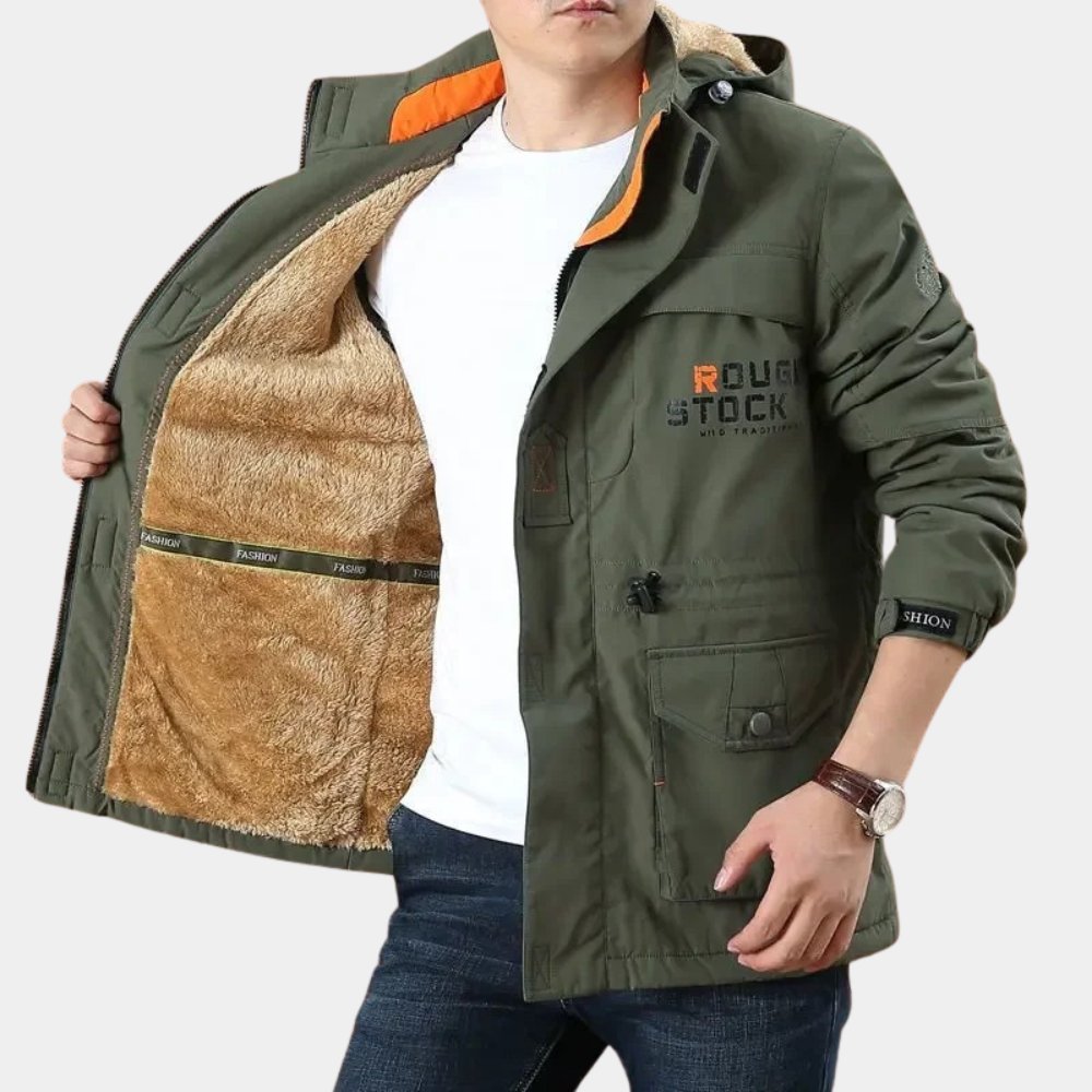 Sherpa Fleece Jas Voor Heren - Nordfall