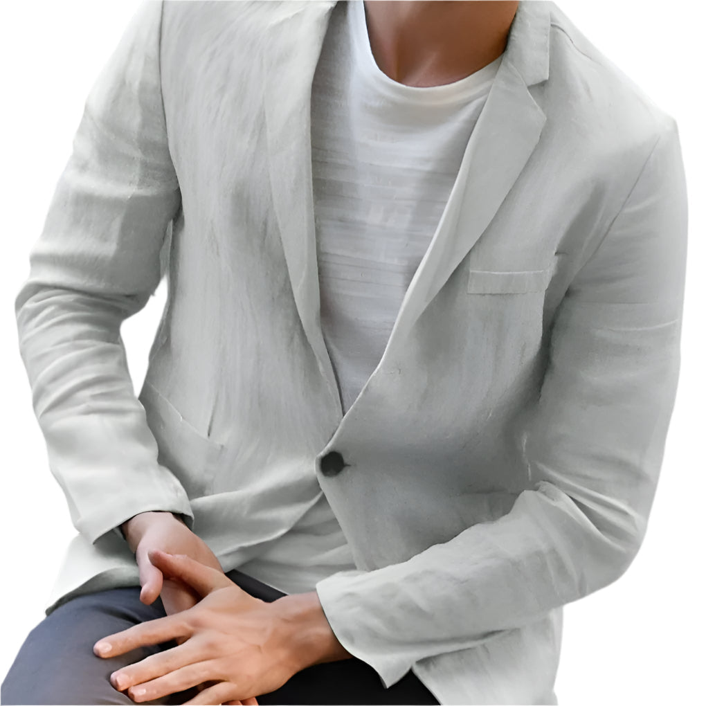 Elegante en casual herenblazer van linnen voor elke gelegenheid