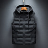 OSARO - Lange Bodywarmer Met Capuchon Heren
