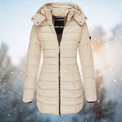 Malena - Elegante Waterdichte Winterjas Voor Dames