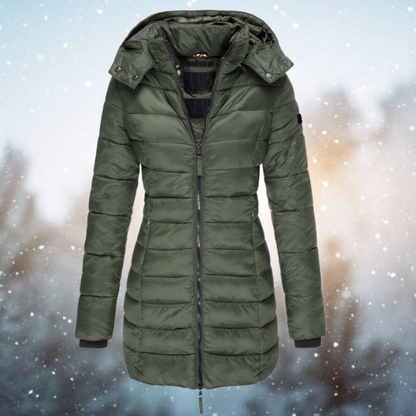 Malena - Elegante Waterdichte Winterjas Voor Dames