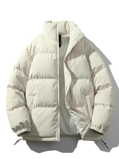 Oversized Korte Puffer Winterjas Voor Heren - Elliot