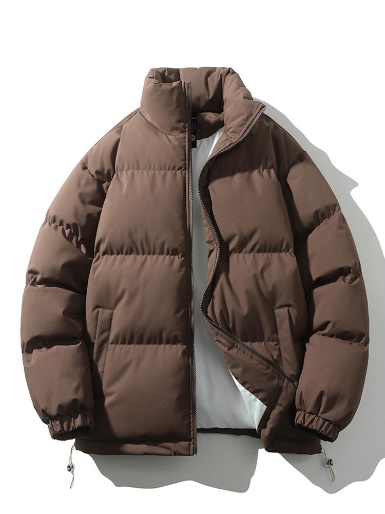 Oversized Korte Puffer Winterjas Voor Heren - Elliot