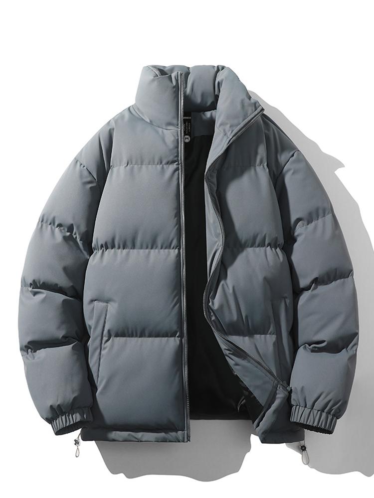 Oversized Korte Puffer Winterjas Voor Heren - Elliot