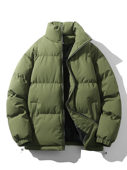 Oversized Korte Puffer Winterjas Voor Heren - Elliot