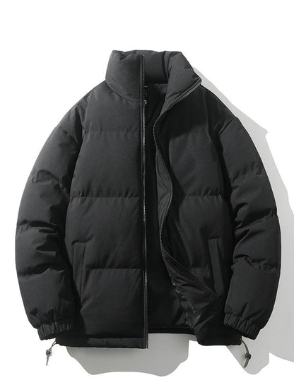 Oversized Korte Puffer Winterjas Voor Heren - Elliot