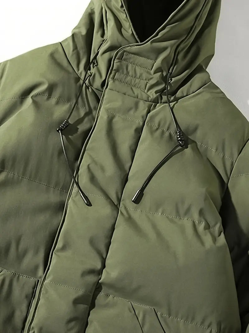 Premium Lange Puffer Winterjas Met Capuchon Voor Heren - Nordfall