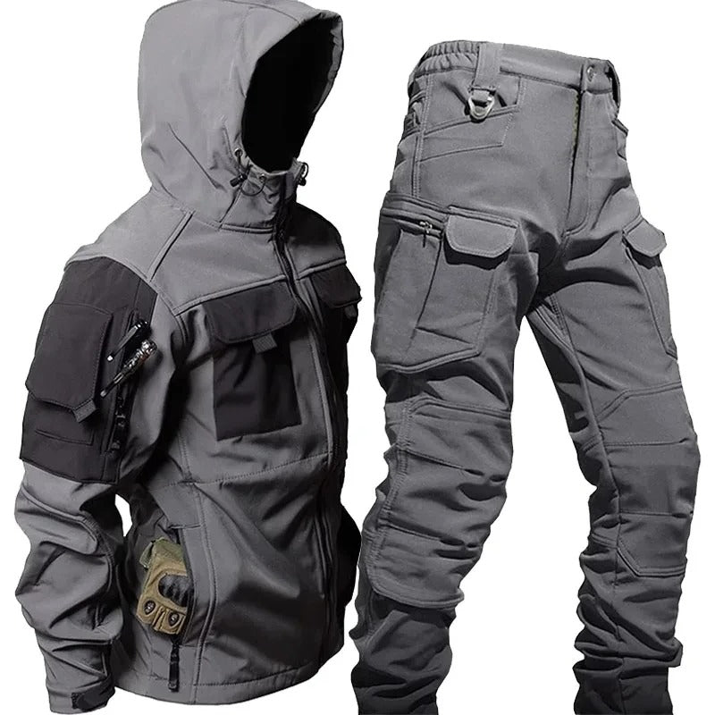 Wind en Waterdichte Outdoor Cargo set Voor Heren - Jas En Broek - Nordfall