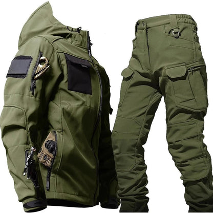 Wind en Waterdichte Outdoor Cargo set Voor Heren - Jas En Broek - Nordfall