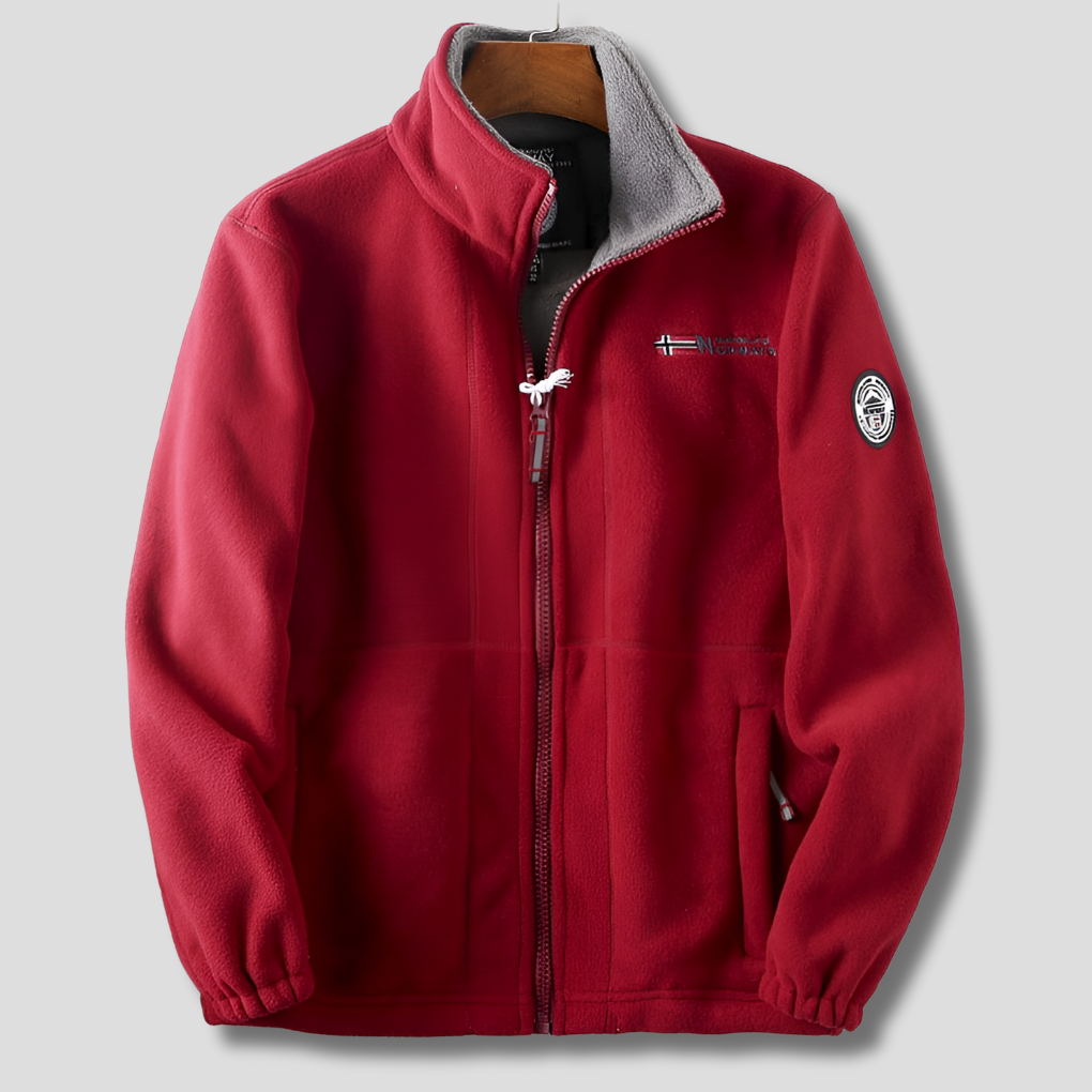 Casual outdoor fleece voor heren